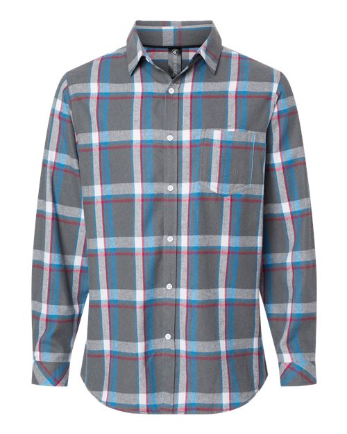 Open Pocket Flannel Shirt | USA Decoration