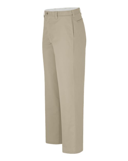 Industrial Flat Front Pants - Extended Sizes | USA Decoration