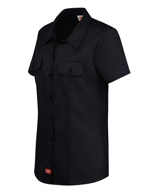 Women's Short Sleeve Work Shirt | USA Decoration