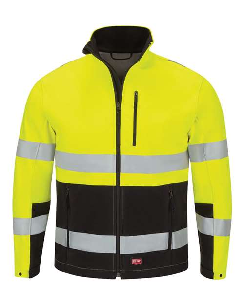Hi-Visibility Soft Shell Jacket | USA Decoration