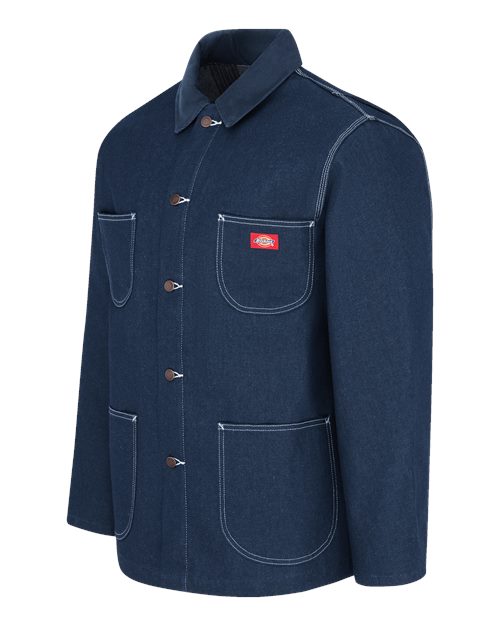 Fleece Lined Chore Denim Jacket | USA Decoration