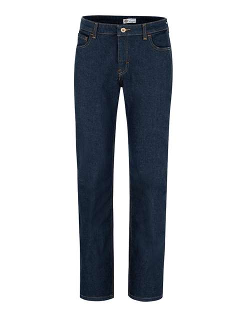 Women's Industrial 32" Inseam 5-Pocket Flex Jeans | USA Decoration