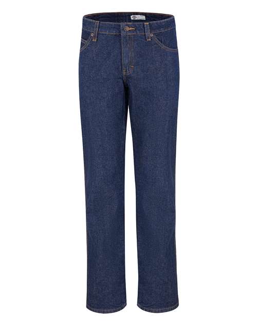 Women's Straight Leg 5-Pocket Jeans | USA Decoration