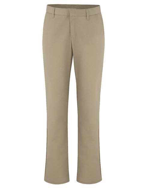 Women's Industrial Flat Front Pants | USA Decoration