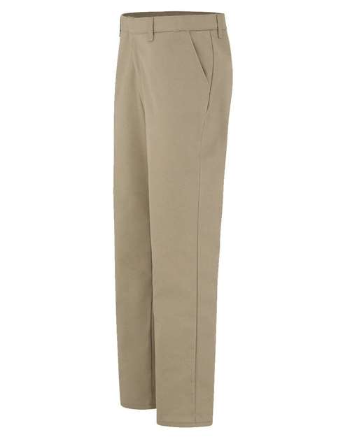 Women's Industrial Flat Front Pants | USA Decoration