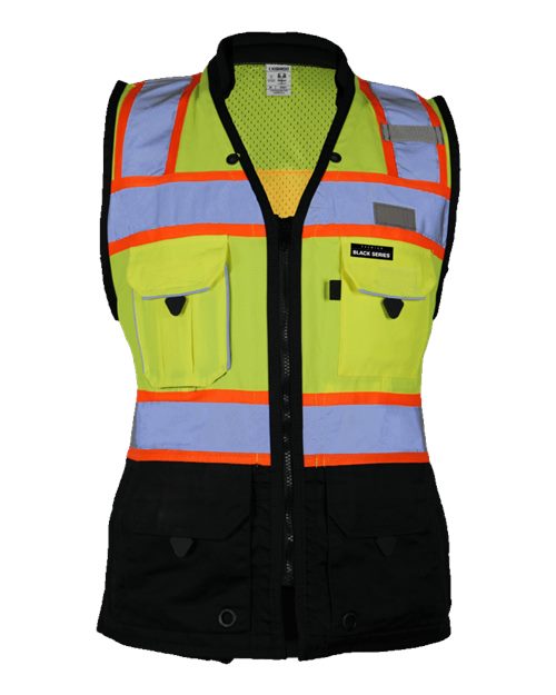 Premium Black Series® Women's Heavy Duty Surveyors Vest | USA Decoration