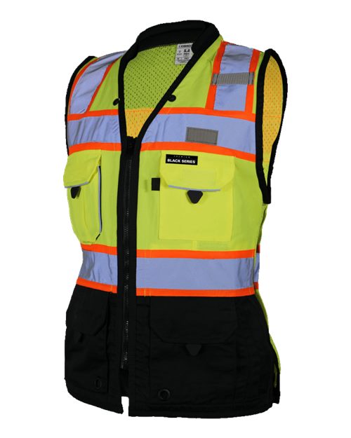 Premium Black Series® Women's Heavy Duty Surveyors Vest | USA Decoration