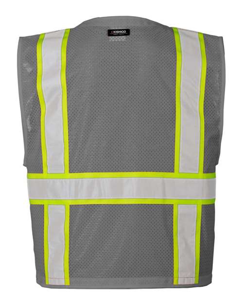 EV Series® Enhanced Visibility Multi-Pocket Mesh Vest | USA Decoration