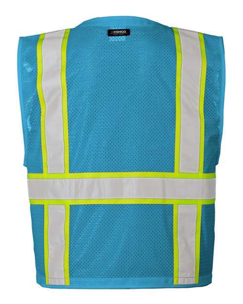 EV Series® Enhanced Visibility Multi-Pocket Mesh Vest | USA Decoration