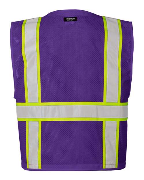 EV Series® Enhanced Visibility Multi-Pocket Mesh Vest | USA Decoration