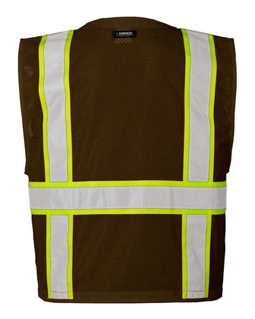 EV Series® Enhanced Visibility Multi-Pocket Mesh Vest | USA Decoration