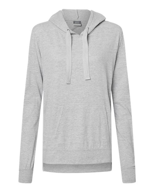 Women's Sueded Jersey Hooded Sweatshirt | USA Decoration