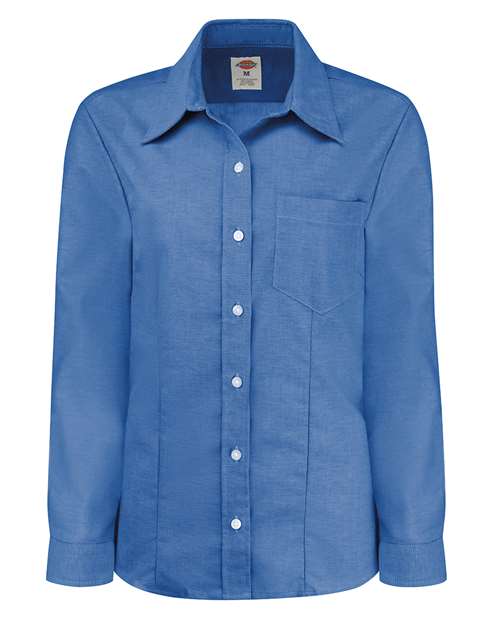 Women's Oxford Long Sleeve Shirt | USA Decoration