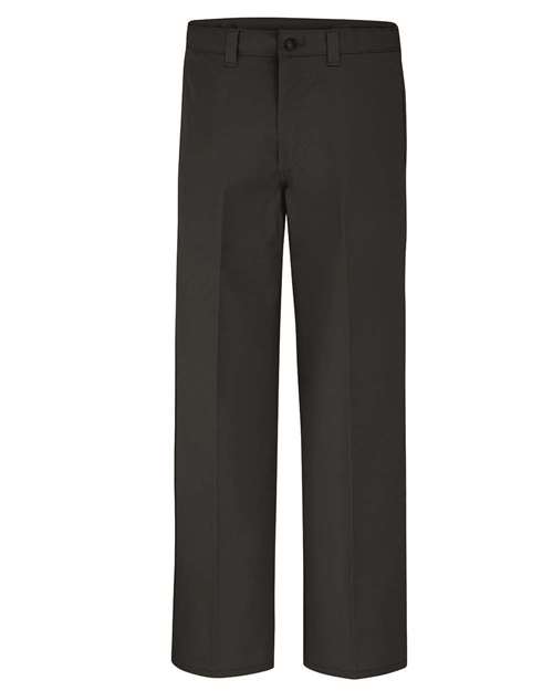 Industrial Flat Front Comfort Waist Pants - Odd Sizes | USA Decoration