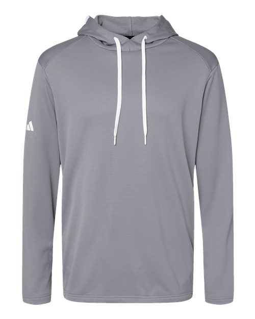 Textured Mixed Media Hooded Sweatshirt | USA Decoration
