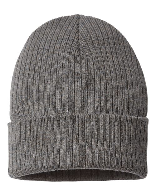 Sustainable Rib Cuffed Beanie | USA Decoration