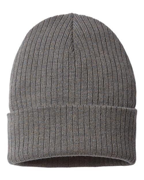 Sustainable Rib Cuffed Beanie | USA Decoration