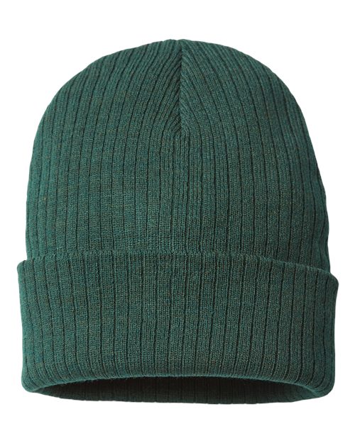 Sustainable Rib Cuffed Beanie | USA Decoration