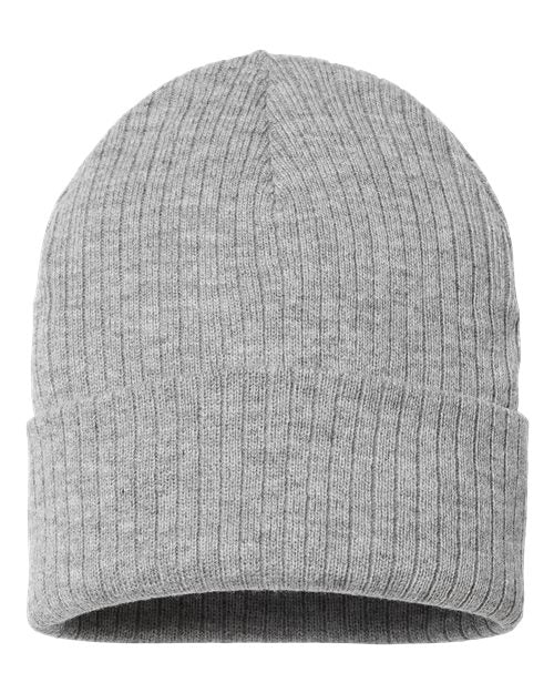 Sustainable Rib Cuffed Beanie | USA Decoration