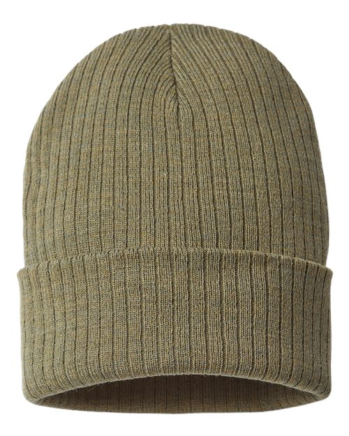 Sustainable Rib Cuffed Beanie | USA Decoration