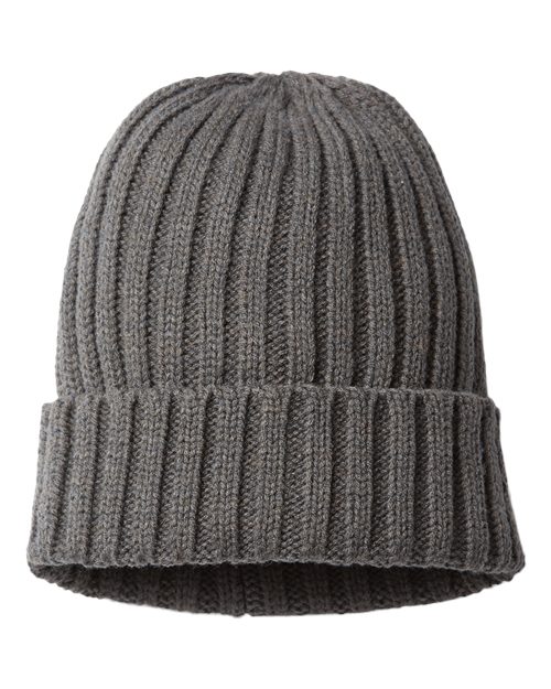 Sustainable Cable Knit Cuffed Beanie | USA Decoration