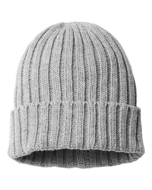 Sustainable Cable Knit Cuffed Beanie | USA Decoration