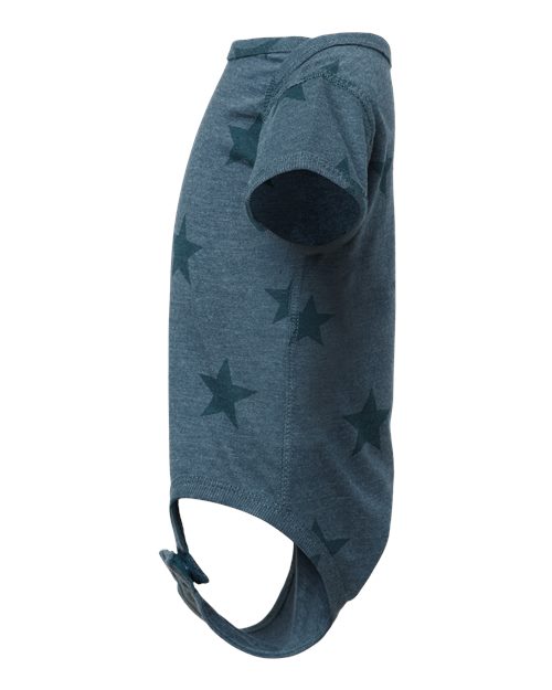 Infant Star Print Bodysuit | USA Decoration