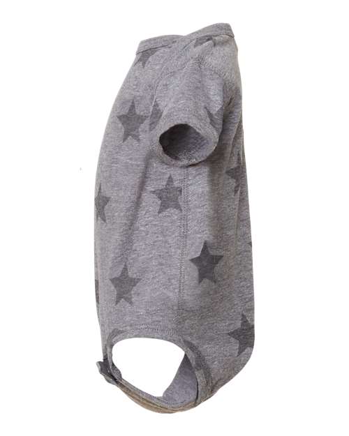Infant Star Print Bodysuit | USA Decoration