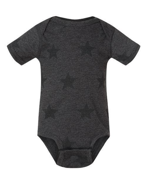 Infant Star Print Bodysuit | USA Decoration