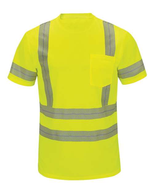 High Visibility Short Sleeve T-Shirt - Tall Sizes | USA Decoration