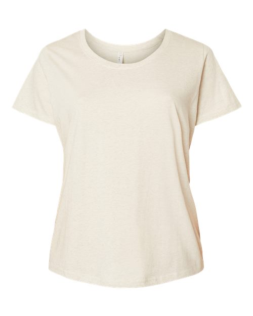 Curvy Collection Women's Fine Jersey Tee | USA Decoration