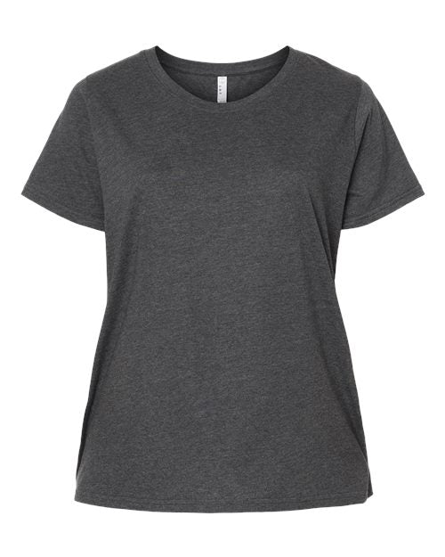 Curvy Collection Women's Fine Jersey Tee | USA Decoration