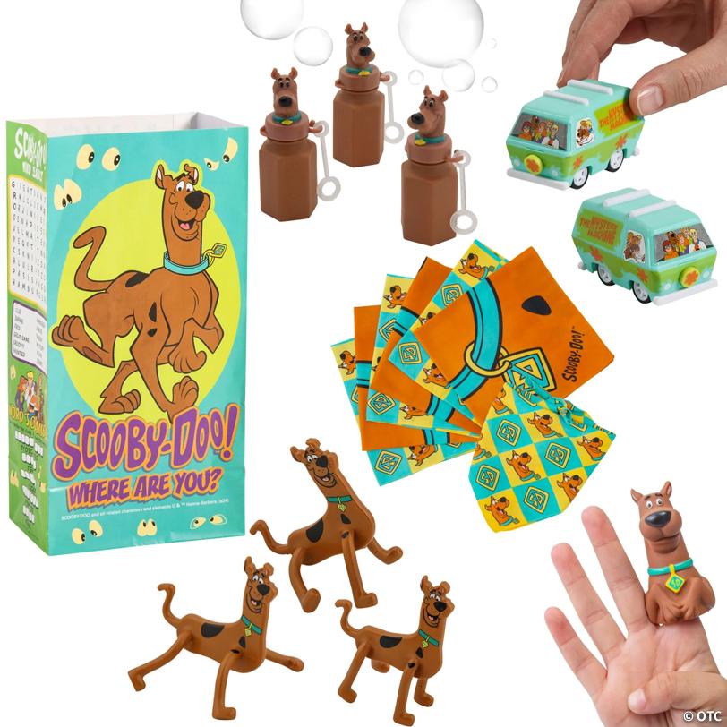 96 Pc. Scooby-Doo!™ Party Favor Handout Kit for 12