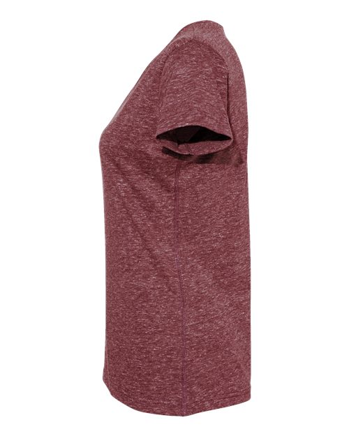 Women's Harborside Mélange V-Neck Tee | USA Decoration