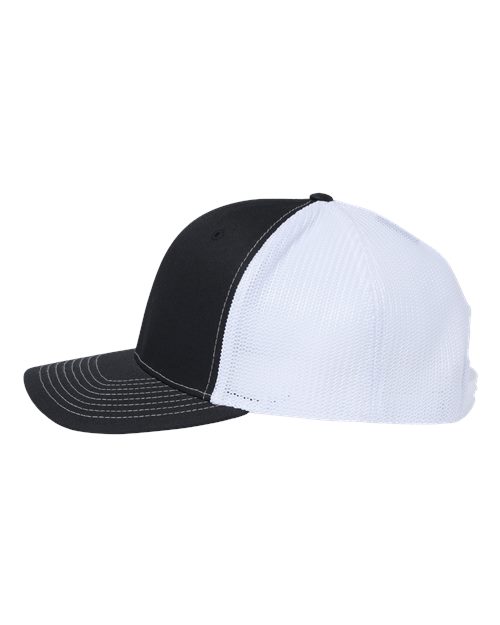 112+ R-Flex Adjustable Trucker Cap | USA Decoration