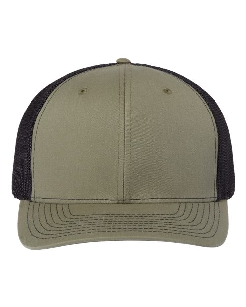112+ R-Flex Adjustable Trucker Cap | USA Decoration