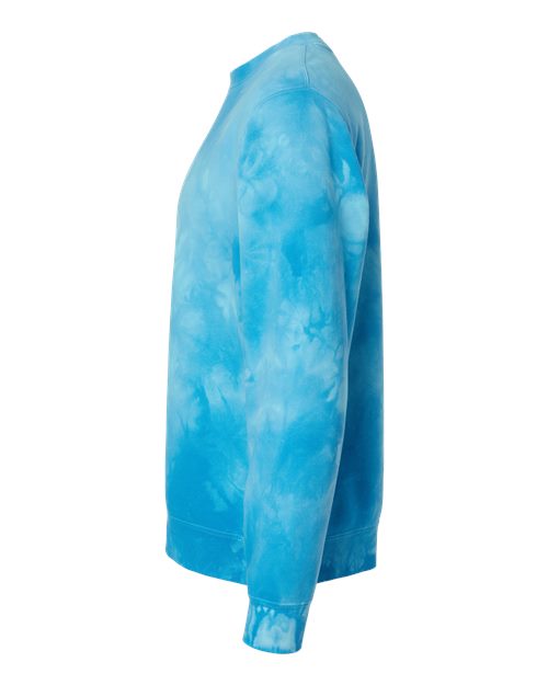 Midweight Tie-Dyed Crewneck Sweatshirt | USA Decoration