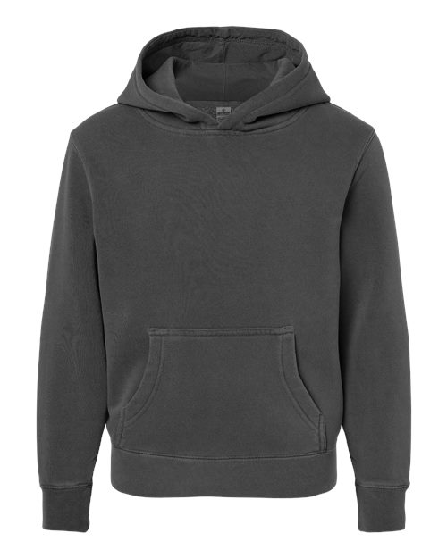 Youth Midweight Pigment-Dyed Hooded Sweatshirt | USA Decoration