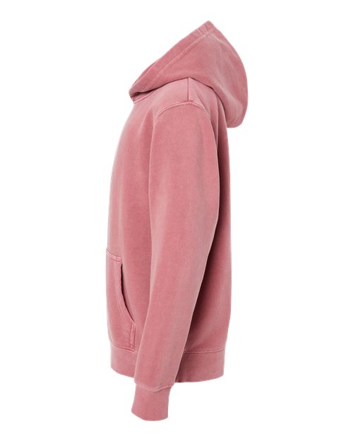 Youth Midweight Pigment-Dyed Hooded Sweatshirt | USA Decoration