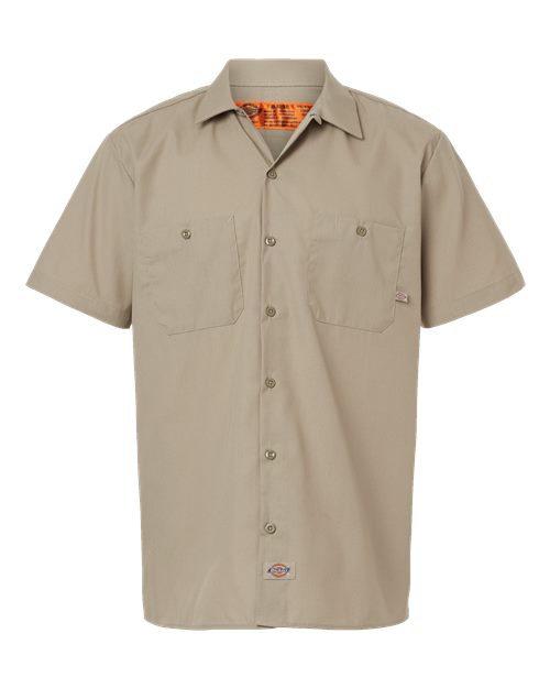 Industrial Short Sleeve Work Shirt - Tall Sizes | USA Decoration
