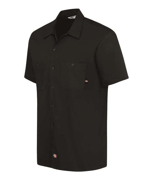 Industrial Short Sleeve Cotton Work Shirt | USA Decoration