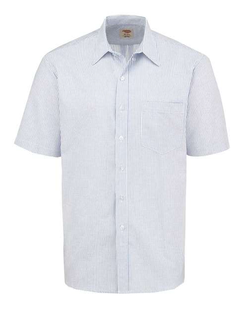 Short Sleeve Oxford Shirt | USA Decoration