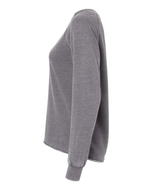 Women’s Lazy Day Mineral Wash French Terry Sweatshirt | USA Decoration