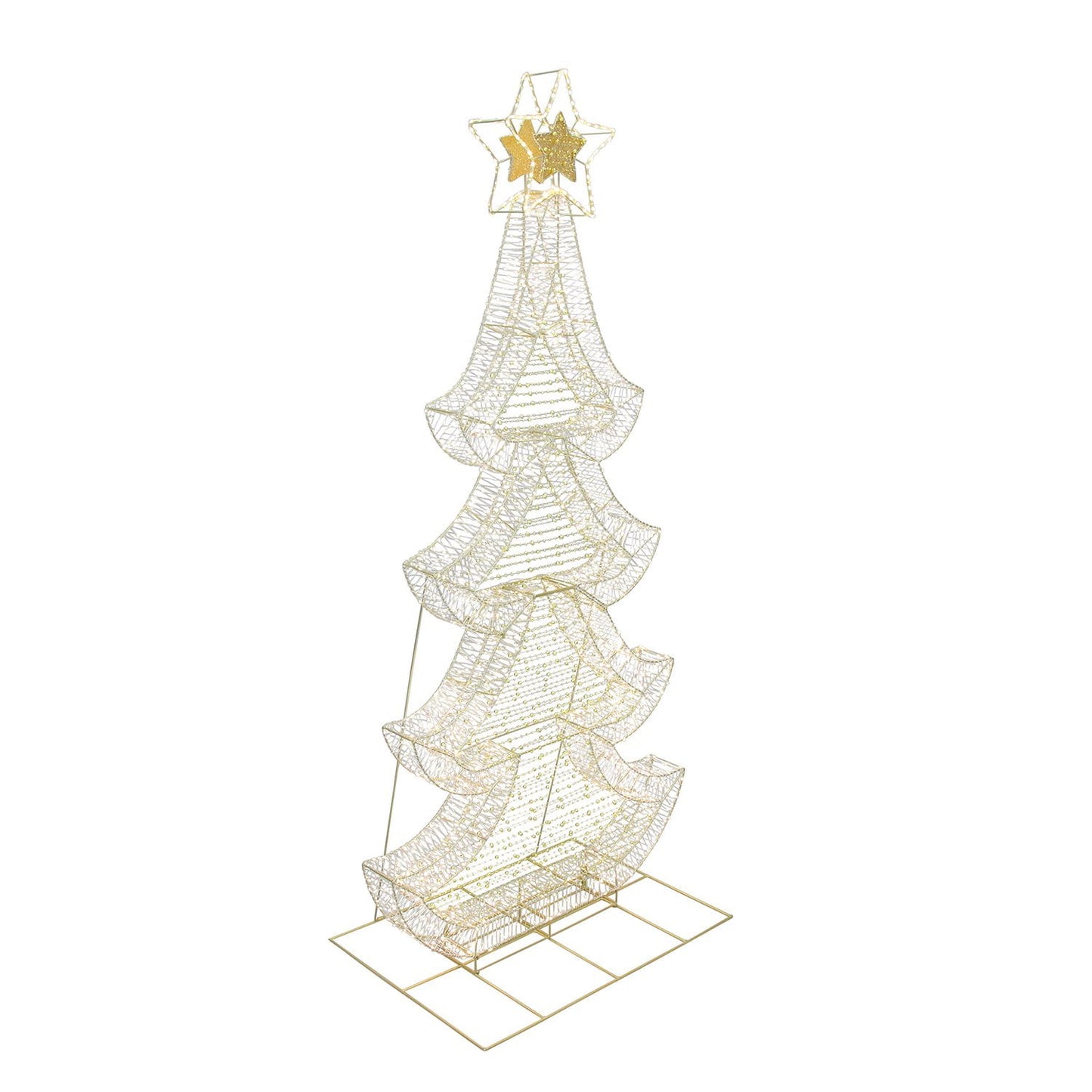 Member's Mark 86" Pre-Lit Twinkling Tree | USA Decoration®