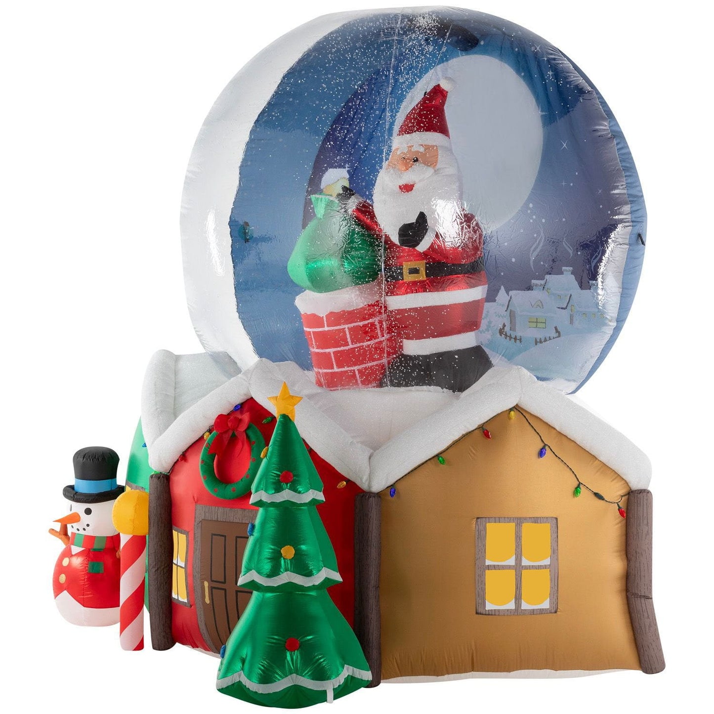 Member's Mark 9' Pre-Lit Snowglobe Airblown | USA Decoration®