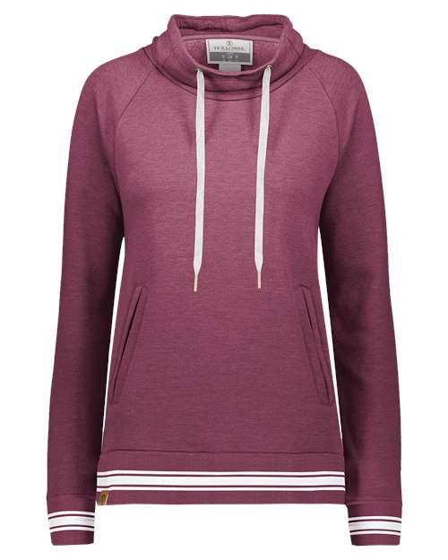 Women's All-American Fleece Funnel Neck Sweatshirt | USA Decoration