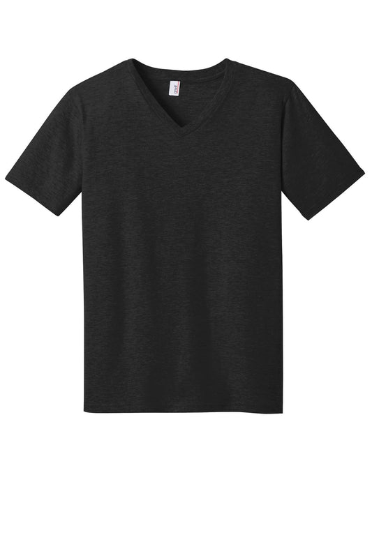DISCONTINUED Anvil® 100% Combed Ring Spun Cotton V-Neck T-Shirt. 982