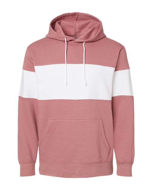 Classic Fleece Colorblocked Hooded Sweatshirt | USA Decoration