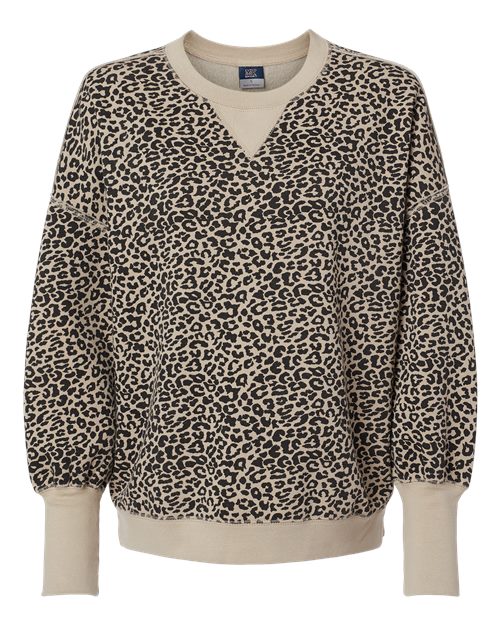 Women's Sueded Fleece Crewneck Sweatshirt | USA Decoration