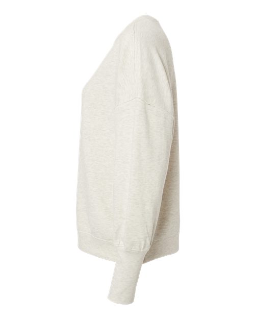 Women's Sueded Fleece Crewneck Sweatshirt | USA Decoration